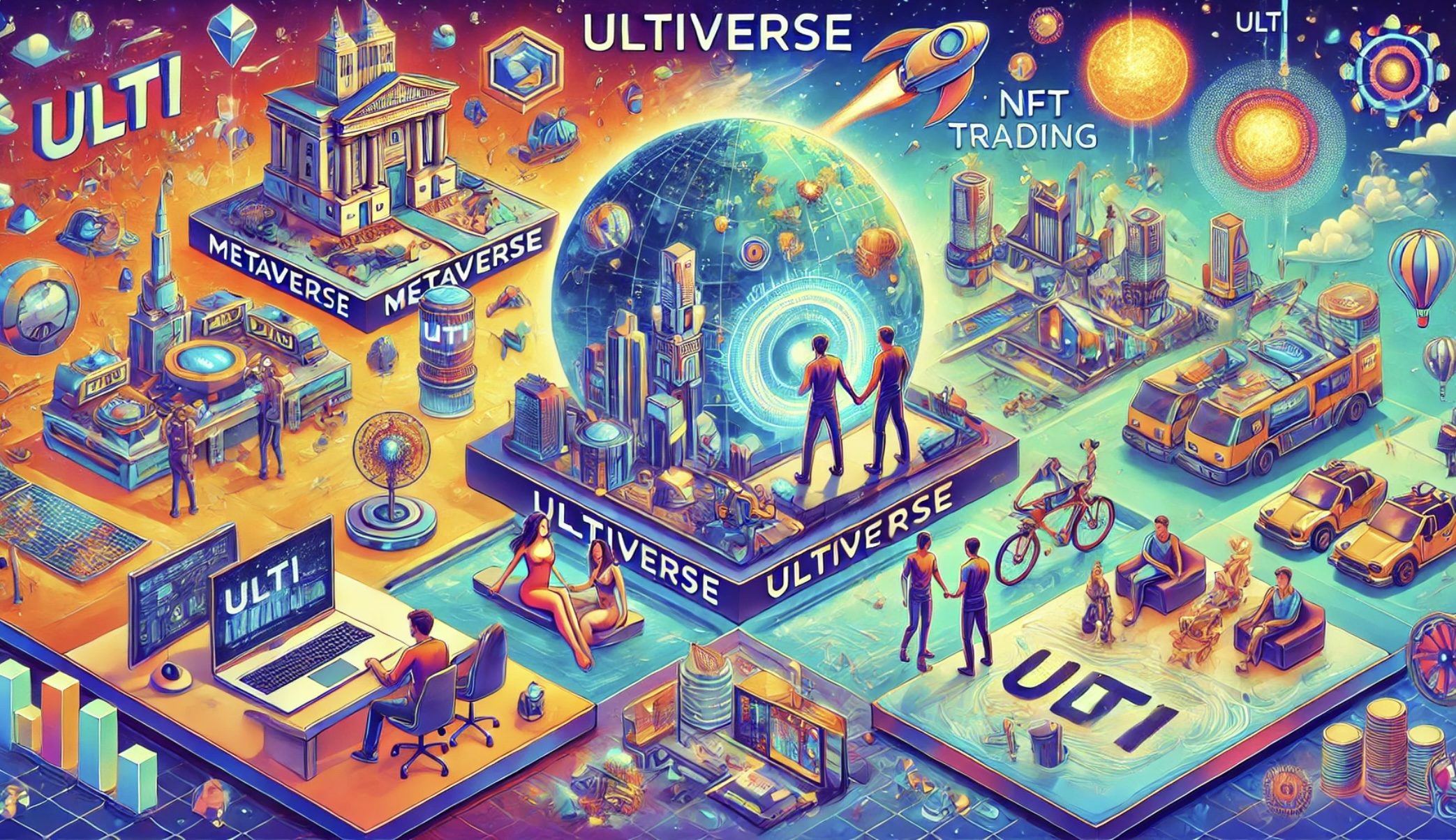 Ultiverse (ULTI) là gì? Xây dựng một xã hội số với AI và Blockchain